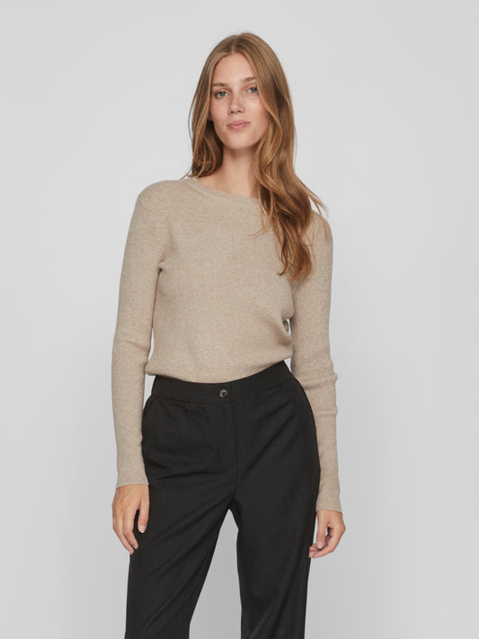 VICOMFY Pullover - Natural Melange