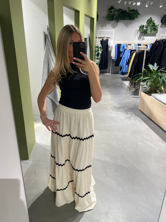 VIMANDA Long Skirt - Birch