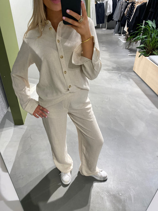 OBJSANNE Pants - Sandshell