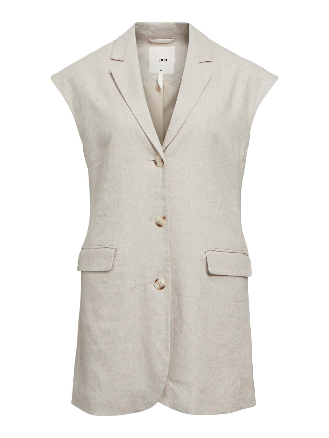 OBJLIVA Waistcoat - Sandshell