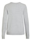 VIRIL Pullover - Light Grey Melange