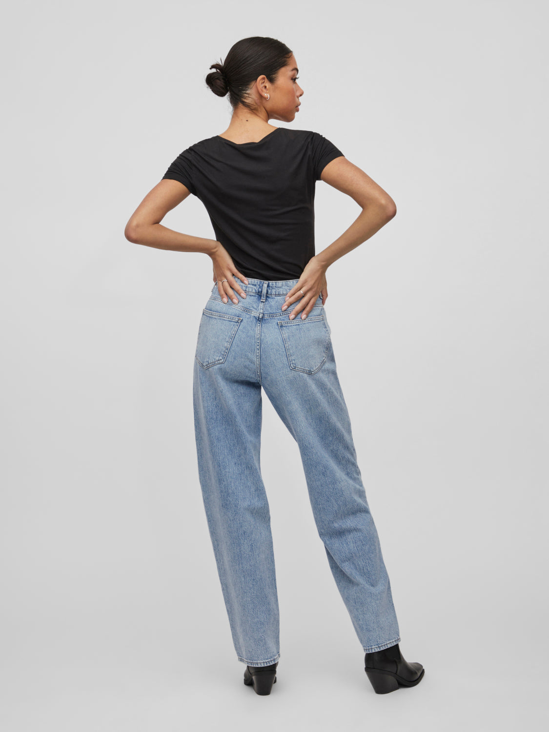 VIKELLY Jeans - Light Blue Denim